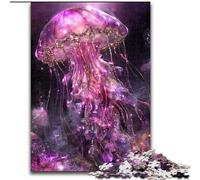 1000 Piece Jigsaw Puzzles for Adults Mysterious Jellyfish Puzzle Perfect for Teenagers, Family Bonding, Brain Teaser & DIY Home Decor Gift (size 50x75cm)