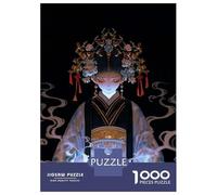 1000 Piece Jigsaw Puzzles for Adults Mystical Asian Princess Jigsaws for Adults Brain Teaser Game Stress Reliever for Is Ideal As A Gift 38x26cm/1000pcs