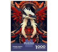 1000 Piece Jigsaw Puzzles for Adults Mythical Bird Illustration Jigsaws for Adults Brain Teaser Game Stress Reliever for Is Ideal As A Gift 38x26cm/1000pcs