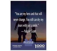 1000 Piece Jigsaw Puzzles for Adults Natalie Grant Father Daugh Teenager Puzzles Family Game Improve Memory Difficult And Challenge 38x26cm/1000pcs