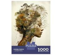 1000 Piece Jigsaw Puzzles for Adults Nature's Connection Tree Artwork Puzzles for Adults Anti-Stress Toys Analysis And Logic Difficult And Challenge 38x26cm/1000pcs