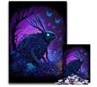 1000 Piece Jigsaw Puzzles for Adults New Species Wooden Puzzles High-Difficulty Brain Teaser for Teenagers 50x75CM/19.68x29.52inch
