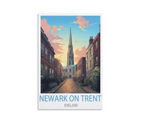 1000 Piece Jigsaw Puzzles for Adults Newark on Trent England Jigsaws Puzzles 1000 Pieces Teens Kids Jigsaw Entertainment Toys Brain Challenge Puzzle 52x38cm