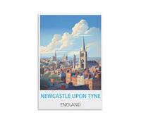 1000 Piece Jigsaw Puzzles for Adults，Newcastle upon Tyne Englands Posters 1000 Piece Puzzle Classic Educational Games Beautiful Decoration Puzzle 52x38cm
