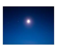 1000 Piece Jigsaw Puzzles for Adults -Night,Moon,Stars,Starry Sky,Horizon,Sea 70x50cm
