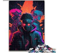 1000 Piece Jigsaw Puzzles for Adults Ninja Killer Wooden Puzzles An for Christmas Or Birthdays Size 50X75CM