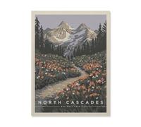 1000 Piece Jigsaw Puzzles for Adults，North Cascades National Park，Jigsaw Puzzle Adult Paper Puzzles Family Entertainment Toys（38x26cm）-HO59