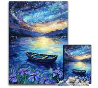 1000 Piece Jigsaw Puzzles for Adults Northern Lights Cardboard Jigsaw Puzzles For Family Fun, Suitable for Desktop Decoration for 14+ 26X38CM