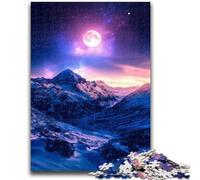 1000 Piece Jigsaw Puzzles for Adults Northern Lights Educational Family Game Deal As Gifts for The Whole Family for And Age 14 Years Up 26x38cm