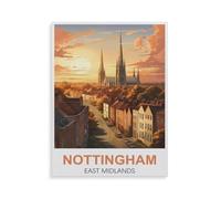 1000 Piece Jigsaw Puzzles for Adults,Nottingham East Midlands,Classic Puzzle Difficult Puzzle Fun Creative DIY Toys Gifts for Girls And Boys, Family Games(50x70cm)-GT26
