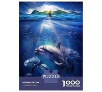 1000 Piece Jigsaw Puzzles for Adults Ocean Harmony Teenager Puzzles Toy Wall Decor Birthday Present Unique Gifts for Birthday And Christmas 38x26cm/1000pcs