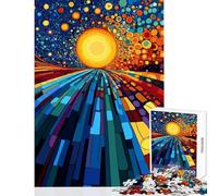 1000 Piece Jigsaw Puzzles for Adults Original Pathway to Space Educational Games Wall Decoration Toy Wall Decor Challenging Game Gifts (26X38cm)