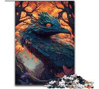 1000 Piece Jigsaw Puzzles for Adults Ostrich Mystical, Help The Brain Exercise Addictive Toys to Cultivate Patience Enhance Memory (Size 50x75cm)