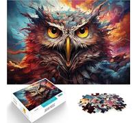 1000 Piece Jigsaw Puzzles for Adults owl Puzzle Hands-on Game 26x38cm is ideal as a gift for the whole family for 14 year olds