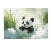 1000 Piece Jigsaw Puzzles for Adults, Panda Jigsaw Puzzles for Adults 1000 Piece, Animal Puzzle Challenging Game for the Whole Families, Classic Wooden Jigsaws Suitable for Home Decor, Gifts -2765