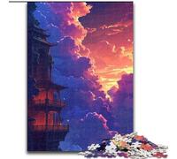 1000 Piece Jigsaw Puzzles for Adults Paris Streets Puzzle Interactive Family Game, Ideal, Family Activity Game (size : 26x38cm)