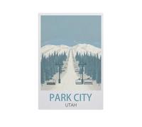 1000 Piece Jigsaw Puzzles for Adults，Park City Utah，Classic Puzzle Difficult Puzzle Fun Creative DIY Toys Gifts for Girls And Boys, Family Games（38x26cm）-J90