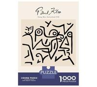 1000 Piece Jigsaw Puzzles for Adults Paul Klee Young Moe Teenager Puzzles Family Game Improve Memory Difficult And Challenge 38x26cm/1000pcs