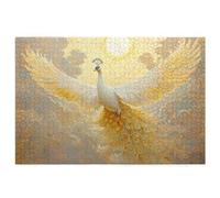 1000 Piece Jigsaw Puzzles for Adults, Peacock Jigsaw Puzzles for Adults 1000 Piece, Wooden Puzzle with Color Box, Jigsaws Family Educational Games, Gifts for Women, Home Decor, Theme: (Animals), -3920