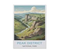 1000 Piece Jigsaw Puzzles for Adults，Peak District National Park，Classic Puzzle Difficult Puzzle Fun Creative DIY Toys Gifts for Girls and Boys, Family Games（26x38cm）-EQ27