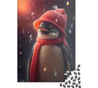 1000 Piece Jigsaw Puzzles for Adults Penguin Snow Jigsaw Puzzle Adult Paper Puzzles Family Entertainment Toys 1000pcs (38x26cm)