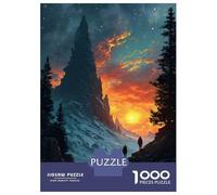 1000 Piece Jigsaw Puzzles for Adults People Futuristic Planet Jigsaws for Adults Brain Teaser Game Stress Reliever for Is Ideal As A Gift 52x38cm/1000pcs