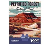 1000 Piece Jigsaw Puzzles for Adults Petrified Forest National Park Adult Puzzles Hands-on Game Stress Reliever Difficult And Challenge 70x50cm/1000pcs