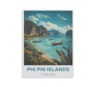 1000 Piece Jigsaw Puzzles for Adults，Phi Phi Islands Thailand，Jigsaw Puzzle Adult Wooden Puzzles Family Entertainment Toys（75x50cm）-HK99