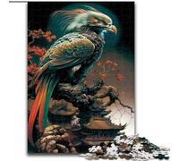1000 Piece Jigsaw Puzzles for Adults Phoenix Chimerical Made of Wood, for Parents, Lovers, Friends - Age 14+ 50x75cm for Family Interactive Game