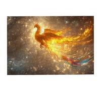 1000 Piece Jigsaw Puzzles for Adults, Phoenix Jigsaw Puzzles for Adults 1000 Piece, Flame Puzzle Challenging Game for the Whole Families, Classic Wooden Jigsaws Suitable for Home Decor, Gifts -2781