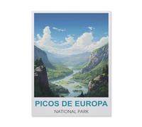 1000 Piece Jigsaw Puzzles for Adults，Picos De Europa National Park，Classic Puzzle Difficult Puzzle Fun Creative DIY Toys Gifts for Girls And Boys, Family Games（38x26cm）-B70