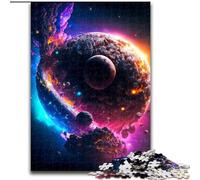 1000 Piece Jigsaw Puzzles for Adults Pink Blue Puzzle Made of Wood,with Family Interactive Game, for Ages 14+ 1000pcs(50x75cm)