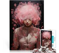 1000 Piece Jigsaw Puzzles for Adults Pink Noise Bliss Learning Educational Toys Family Games deal as gifts for the whole family 50x70cm
