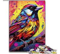 1000 Piece Jigsaw Puzzles for Adults Pink Sparrow Impossible Jigsaw Puzzles for Adults size : 50x75cm Brain-Challenging DIY Decorative Game, Family Interactive Toy
