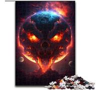 1000 Piece Jigsaw Puzzles for Adults Planet of Devil Made of Wood, for Parents, Lovers, Friends - Age 14+ 50x75cm for Family Interactive Game