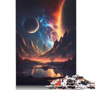 1000 Piece Jigsaw Puzzles for Adults Planet Twilight Landscape Jigsaw Puzzles for Adults And Paper Puzzles Puzzle for Puzzles Lovers 1000pcs (75x50cm)