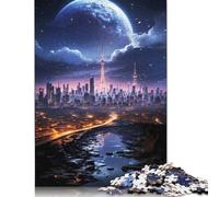 1000 Piece Jigsaw Puzzles for Adults Planetary Vista City Jigsaw Paper Puzzles for Friends And Family 1000pcs (75x50cm)
