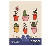 1000 Piece Jigsaw Puzzles for Adults Plants Are Friends Garden Jigsaws for Adults Brain Teaser Game Stress Reliever for Is Ideal As A Gift 52x38cm/1000pcs