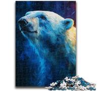 1000 Piece Jigsaw Puzzles for Adults Polar Bears Educational Family Game Deal As Gifts for The Whole Family for And Age 14 Years Up 50x75cm