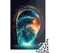 1000 Piece Jigsaw Puzzles for Adults Portal Monster Jigsaw Puzzle Children Wooden Puzzles Family Entertainment Toys 1000pcs (75x50cm)