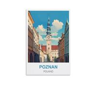 1000 Piece Jigsaw Puzzles for Adults,Poznan Poland Posters 1000 Piece Puzzle Educational Games Home Decoration Puzzle 70x50CM
