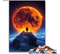 1000 Piece Jigsaw Puzzles for Adults Psychedelic Alien Planet Jigsaw Interactive Family Game, Ideal, Family Activity Game (size : 26x38cm)