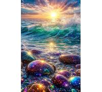 1000 Piece Jigsaw Puzzles for Adults, Puzzle Educational Games, Challenging Puzzle, Puzzles 1000 Pieces Sunrise Waves