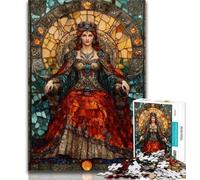 1000 Piece Jigsaw Puzzles for Adults Queen Puzzles for Adults,Fun Present & Activity for Home,Toy for Rainy Days 38x26cm