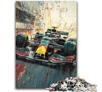 1000 Piece Jigsaw Puzzles for Adults Racing Game Toys Every Piece Is Unique - Challenging Family Fun Game 50x75cm