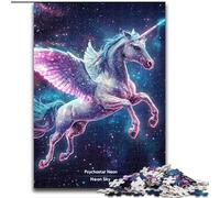 1000 Piece Jigsaw Puzzles for Adults Rainbow Unicorn, Decompressing Intellectual Educational Toy Is Ideal As Gifts for The Whole Family (Size 26x38cm)