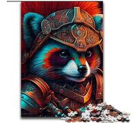 1000 Piece Jigsaw Puzzles for Adults Red Panda Warrior Jigsaws 1000 Pieces for Adults Perfect, Educational Toy (Size 26x38 cm)