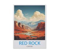 1000 Piece Jigsaw Puzzles for Adults，Red Rock Canyon，Classic Puzzle Difficult Puzzle Fun Creative DIY Toys Gifts for Girls And Boys, Family Games（38x26cm）-E10