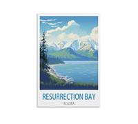 1000 Piece Jigsaw Puzzles for Adults Resurrection Bay Alaska Classic Puzzle Kids Puzzle Challenging And Difficult Puzzles for Adults And Teens 38 * 26cm