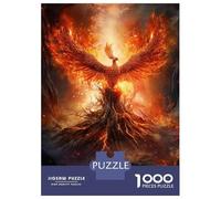 1000 Piece Jigsaw Puzzles for Adults Resurrection Phoenix Teenager Puzzles Family Game Improve Memory Difficult And Challenge 52x38cm/1000pcs
